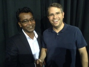 Matt Cutts in Pub Con 2013 with Suresh Babu