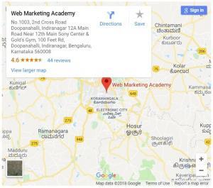 Web Marketing Academy Map