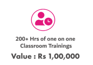 Web Marketing Academy Fees comes up more than 200 + Hrs of Training