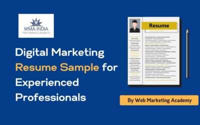 Digital Marketing Resume Sample for Experienced Professionals
