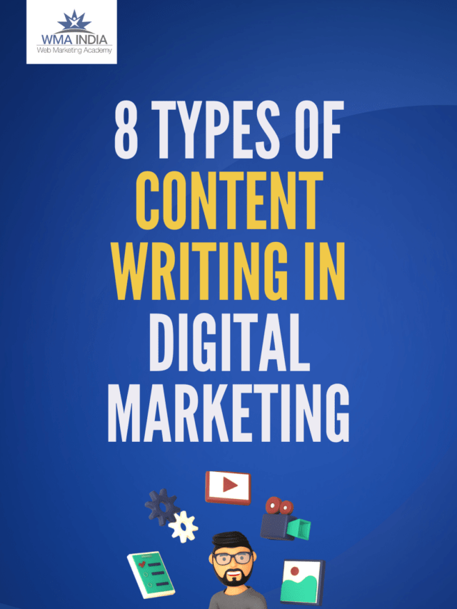 8 types of content writing in digital marketing