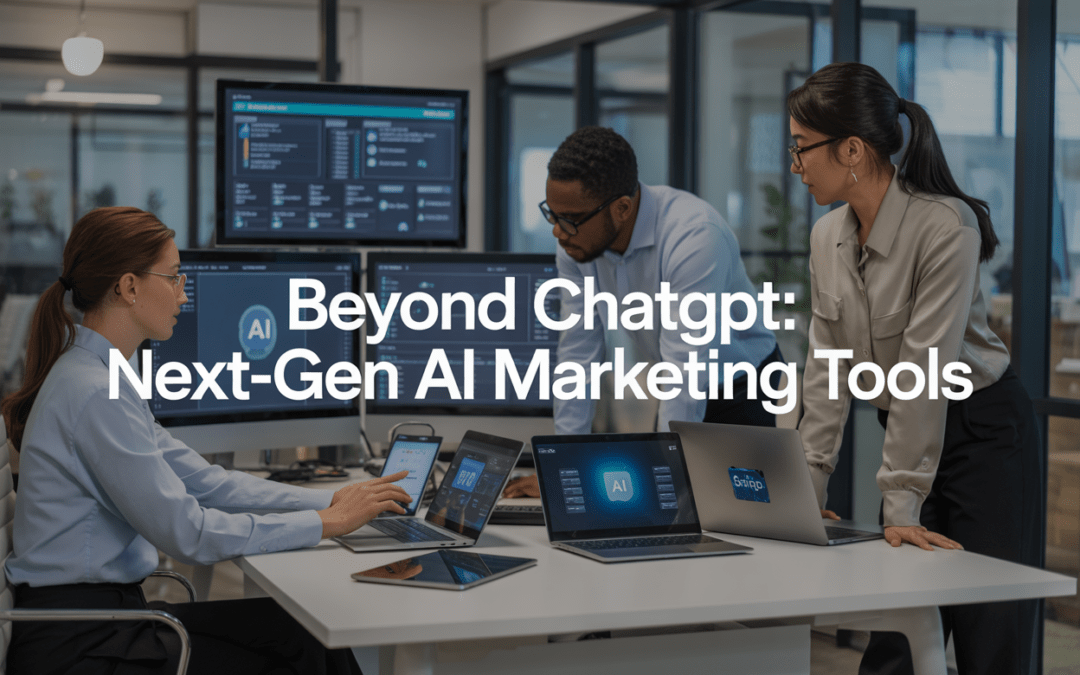 Beyond ChatGPT: Emerging Conversational AI Tools for Marketers