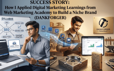 Success Story: How I Applied Digital Marketing Learnings from Web Marketing Academy to Build a Niche Brand (Dankforger)