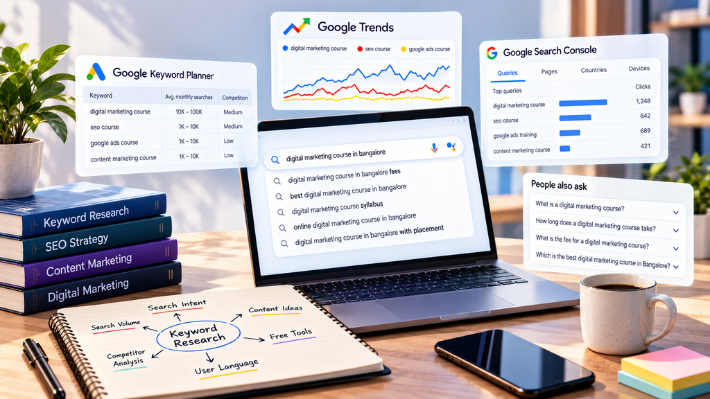 How to Do Keyword Research: A Beginner's Walkthrough with Free Tools